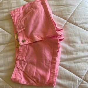 Pink Hollister shorts